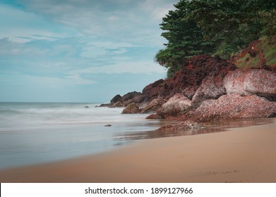 Beautiful Varkala Cliff Landscape Shot