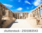 Beautiful view of ancient Luxor Temple in Luxor, Egypt