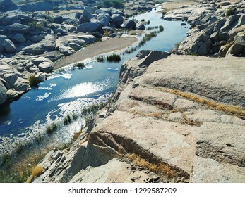 A Beautiful View Of The Banas River At Gujarat