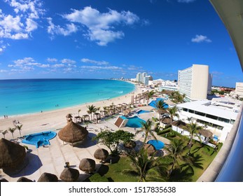 Beautiful View Beach Cancun Quintana Roo Stock Photo 1517835638 