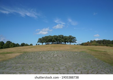 A Beautiful View In Cemetery Skogskyrkogården