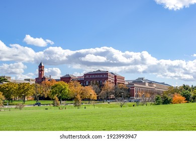 beautiful view of clemson university historic building on a sunny day - Shutterstock ID 1923993947