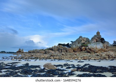 Beautiful view of the coast at Port-Blanc Penvenan in Brittany. France - Powered by Shutterstock