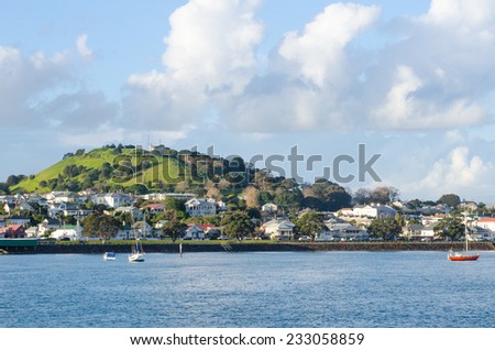 The beautiful view of Devonport