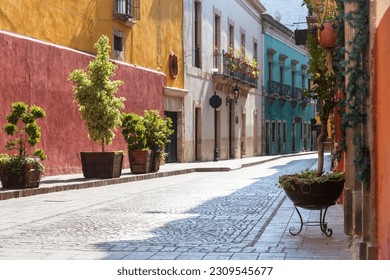 Beautiful view of the famous city of Guanajuato, Mexico - Powered by Shutterstock