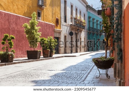 Beautiful view of the famous city of Guanajuato, Mexico