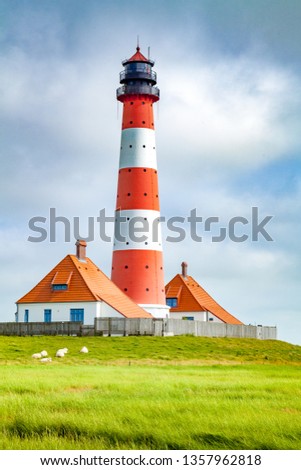 Similar – Image, Stock Photo Westerhever Sand North Frisia