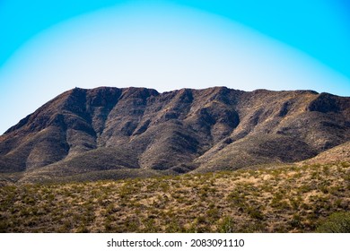 A Beautiful View Of Franklin Mountains
