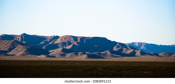 A Beautiful View Of Franklin Mountains
