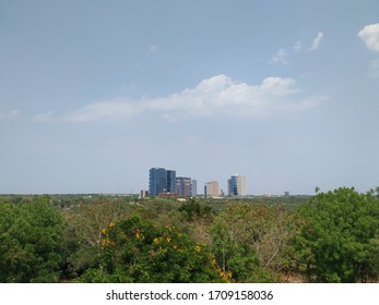 Beautiful View Of Gift City At Gandhinagar Gujarat