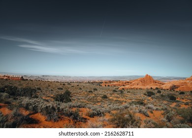 Beautiful View At Grand County With Little Clouds