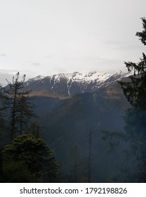 A Beautiful View From Great Himalayan National Park. It Was Taken In Early Morning.