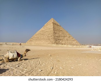 Beautiful View Of Khafre Pyramid