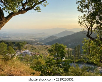 Beautiful View From Kokkinopilos In Mt Olympus