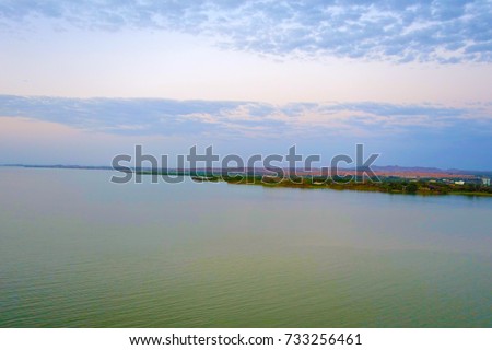 A beautiful view of Lake Tana and Bahir Dar City