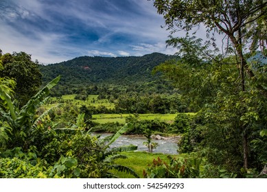 Beautiful View Of The Landscape Of Sumatra