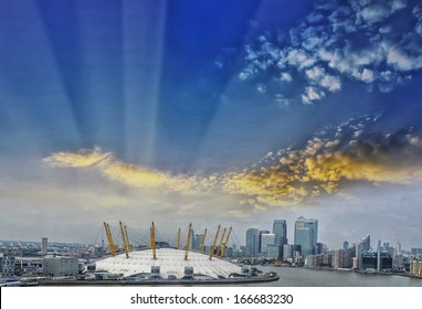 Beautiful view of London's skyline.