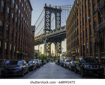 Beautiful view to Manhattan bridge