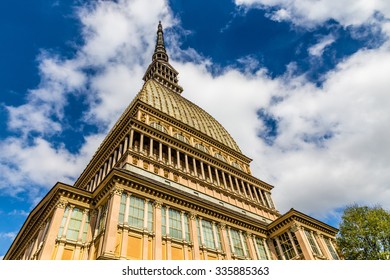 Beautiful View of Mole Antonelliana During Summer Day-Turin,Italy,Europe - Powered by Shutterstock