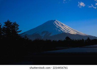 Beautiful View Of Mountain Fuji San In The Morning

