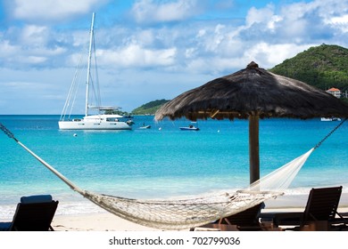 A Beautiful View Of The Ocean From Tamarind Beach Hotel On Canouan Island.