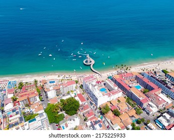 Beautiful view of the Olas Altas area in Puerto Vallarta