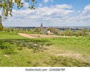 A Beautiful View On The City Of Maastricht Seen From Mount Saint Peter (Sint Pietersberg)