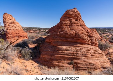A beautiful view of Paw Hole, Coyote Buttes South, Vermillion Cliffs National Monument, Arizona, USA