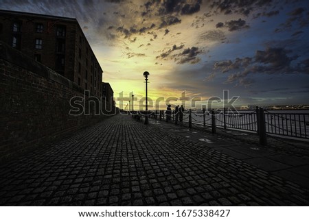 Foto Bild Hamburg Speicherstadt Block E Sonnenuntergang