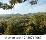 beautiful view from a point in the pacific palisades