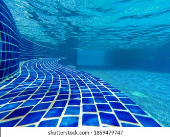 Beautiful View Of The Porcelain Of A Pool And Filters