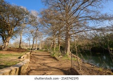 A Beautiful View Of  Rio Vista Park San Marcos TX