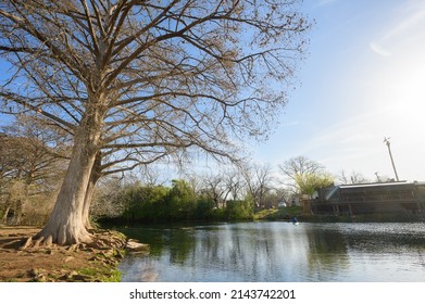 A Beautiful View Of  Rio Vista Park San Marcos TX