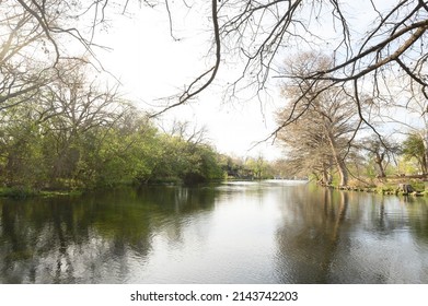 A Beautiful View Of  Rio Vista Park San Marcos TX