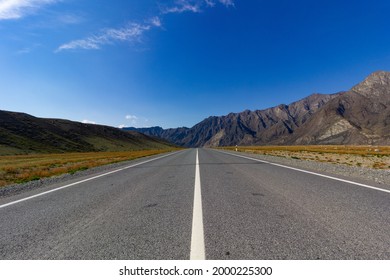beautiful view of the road in the mountains - Shutterstock ID 2000225300