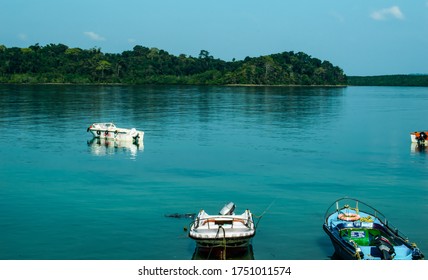 Beautiful View Of Ross And Smith Island In Andaman.