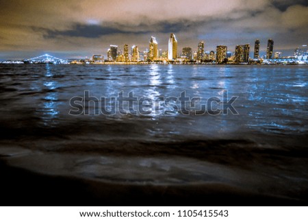 Similar – Foto Bild Skyline at dusk