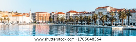 Similar – Seaside promenade of Split, Croatia