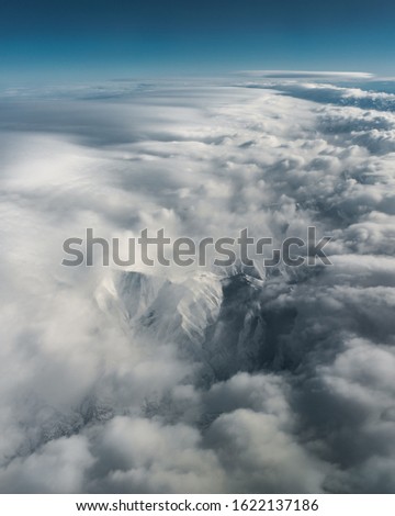 Image, Stock Photo above the clouds