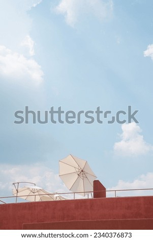 Similar – Foto Bild Schirmchen Himmel Sommer