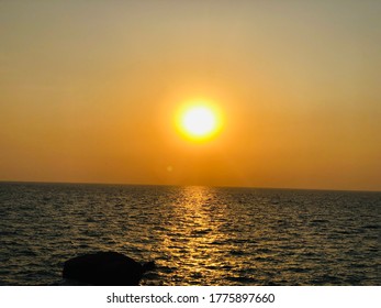 Beautiful View Of Sunset At Gadani Beach