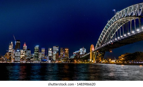 
Beautiful view of the sydney skyline at night - Shutterstock ID 1483986620