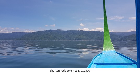 Beautiful View At Taal Lake.