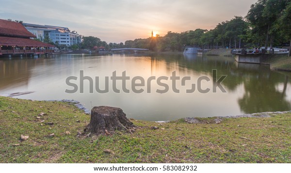 Beautiful View Taman Tasik Shah Alam Stock Photo Edit Now 583082932