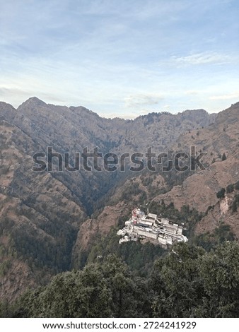 beautiful view of vaishno devi 