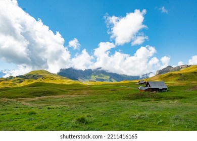 Beautiful Views Of The Four Lakes Route In Switzerland