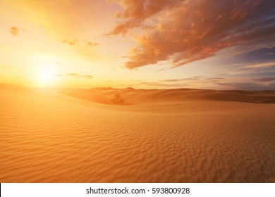 Beautiful views of the Gobi desert. Mongolia. - Shutterstock ID 593800928