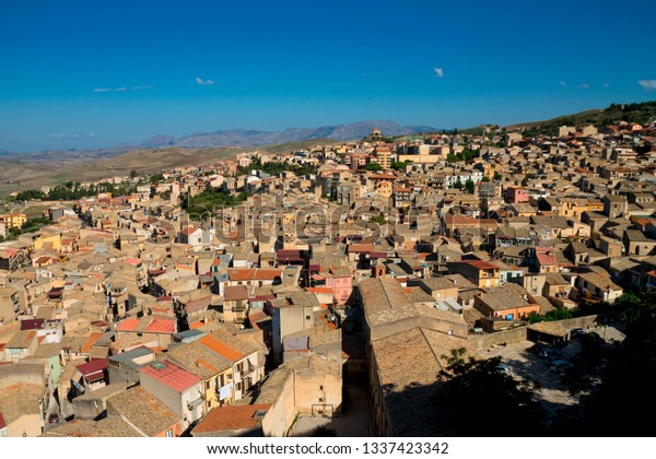 Beautiful Views Nature Italia Sicilia Corleone Stock Photo Edit Now