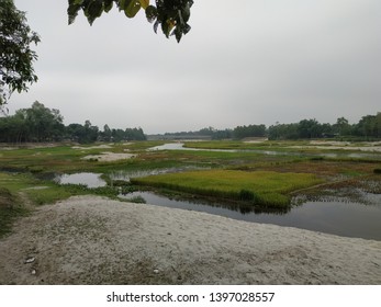 Beautiful Villege In Rangpur District In Bangladesh.