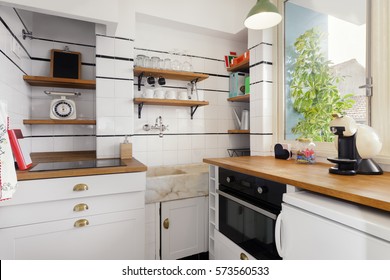 Beautiful Vintage Style Kitchen Stock Photo 573560533 | Shutterstock